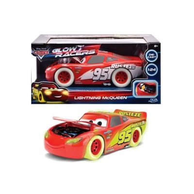 Osobné autá Lightning McQueen Glow 1/24