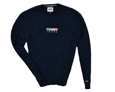 TOMMY JEANS Bluza Męska Crewneck z Logo M