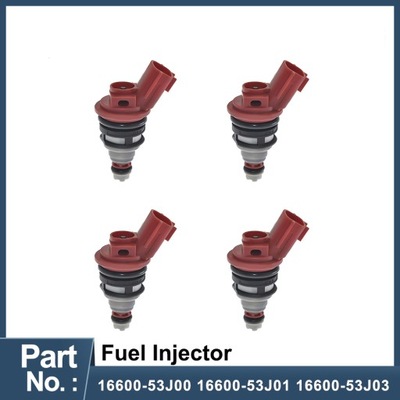 4 PIEZAS 16600-53J00 16600-53J01 BOQUILLA COMBUSTIBLES PARA NISSAN ALTIMA MAXIMA SENTRA  