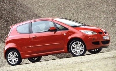 MITSUBISHI COLT 2007 2011 3D УЩІЛЬНЮВАЧ ДВЕРІ ЛІВА