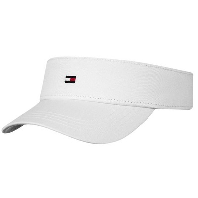 Daszek TOMMY HILFIGER Visor AU0AU01116 Bialy -30%