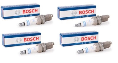 BOSCH 0242235666 СВЕЧА СУПЕР PLUS +8 FR7DC+ 4 ШТ