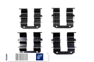 Blue print набор inst. тормозных колодок ham. hyundai t. accent/i20/i30/ix20/ix35 1, фото №1