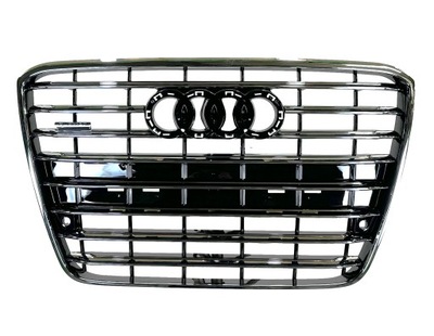 REJILLA DE RADIADOR REJILLA DE PARAGOLPES AUDI A8 D4 09-13R 4H0 DEFLECTOR BLACK CROMO  