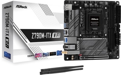 Płyta główna ASRock Z790-M-ITX WiFi DDR5 PCIe5 Chipset Z790