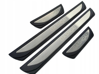 MOULDINGS FOR SILLS PROTECTIVE NISSAN QASHQAI STEEL 17  