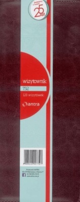 Wizytownik czteroklatkowy 732 brązowy ANTRA