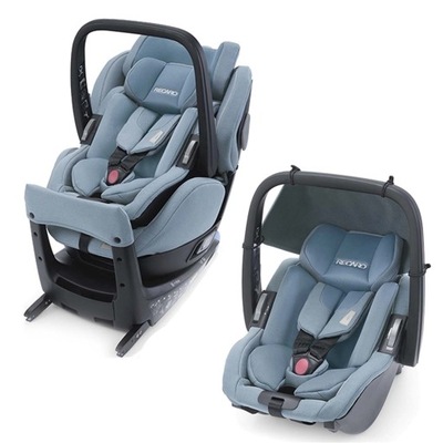 Fotelik obrotowy nosidło Recaro Salia ELITE Frozen Blue do 105cm