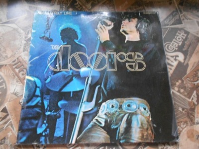 THE DOORS ABSOLUTELY LIVE 2LP 1973 NM