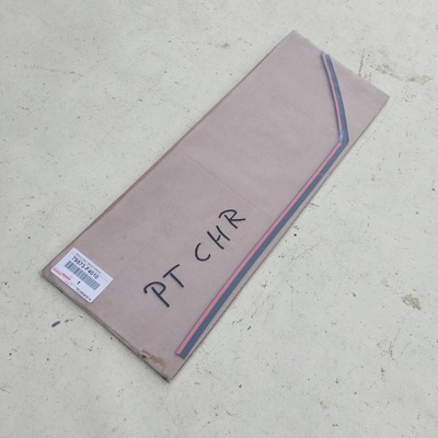 Молдинг стекло дверь правый задняя toyota chr 75573f4010 фото №1