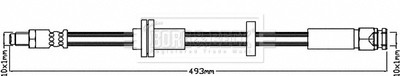 BORG & BECK BBH8342 ПАТРУБОК ТОРМОЗНОЙ ELASTYCZ