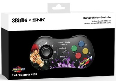 8BitDo SNK NEOGEO Iori Yagami Pad 2.4G BT USB PC