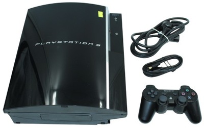 Zestaw Konsola PlayStation 3 FAT PS3 FAT CECHL03 Pad Okablowanie