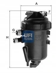 UFI FILTERS 55.173.00 FILTRAS DEGALŲ -5% 