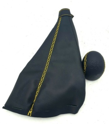 Ручка тяга перемикання передач + чохол fiat punto оригінальний номер фото №1