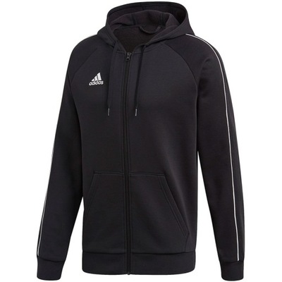 Bluza adidas CORE 18 FZ Hoody FT8068 czarny M