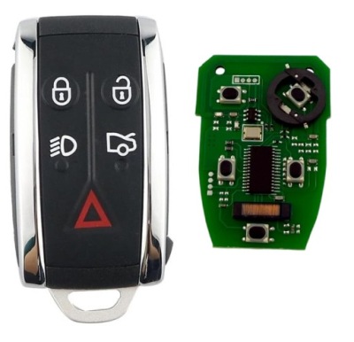 Pilot ключ jaguar 433mhz xkr xj x-type xf s-type xe f-type id46 pcf7945 фото №1