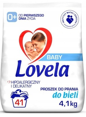 Lovela Proszek Baby 4,1kg/41pr Biel Delikatny HIPO
