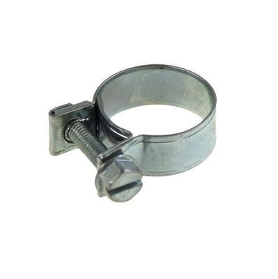 Хомут гвинтова з гвинтовим з'єднанням 9-0.6 śr. 18-20 фото №1