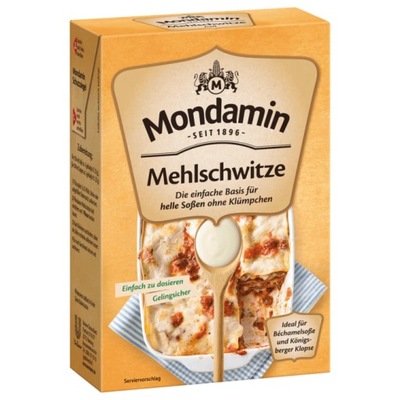 Mondamin Zasmażka Do Jasnych Sosów 250g