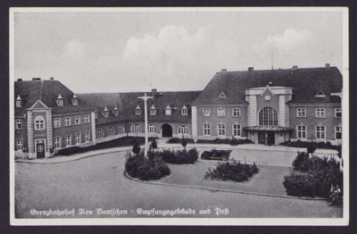 Zbąszyn - Bentschen - Dworzec Kolejowy 1933 rok