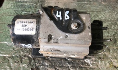 Насос abs opel оригінальний номер trw 09191497 13663901 фото №1