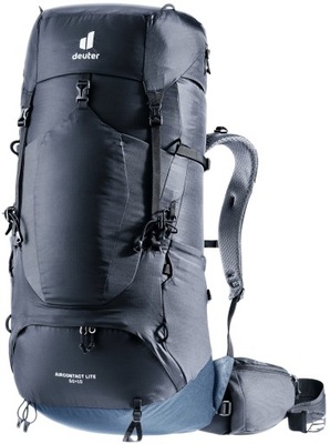 Plecak Deuter Aircontact Lite 50+10 black-marine