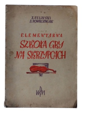 Elementarna szkoła gry na skrzypcach Feliński Powroźniak 1954