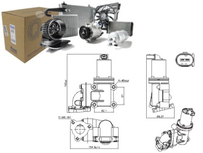Клапан egr kia sorento i 2.5d 08.02-12.11 nissens фото №1