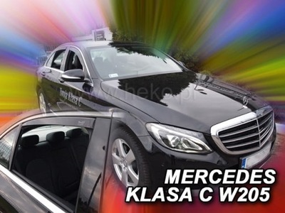 DEFLECTORES VENTANAS MERCEDES C W205 BERLINA 2014-2021 HEKO  