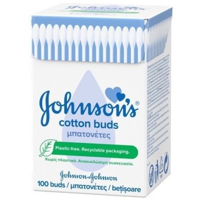 Johnson's Baby Cotton Buds patyczki kosmetyczne do uszu 100 szt