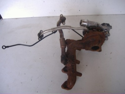 Kia optima iv 1.7crdi турбина турбонагнетатель фото №1