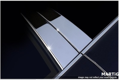 Hyundai i20 i накладки хром хромированные стойки дверь фото №1