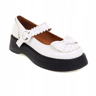 buty na platformie mary jane lolita buty