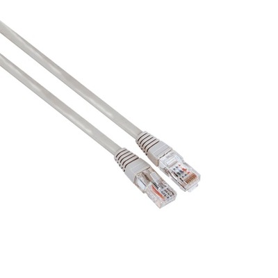 Kabel sieciowy CAT5e RJ45 UTP owalny 15m. HAMA