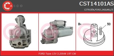 СТАРТЕР 12V 2.2KW