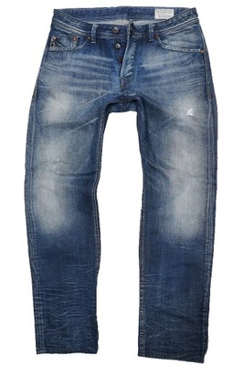 DIESEL DARRON SLIM TAPERED JEANSY spodnie męskie PREMIUM 32/30 pas 82