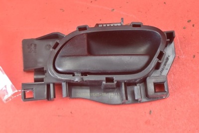 Ручка внутрішня ліва перед 96555515xt peugeot partner 2 ii 08-12 фото №1