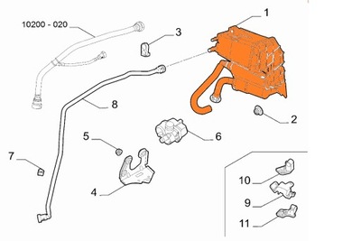 Фильтр par топлива alfa romeo giulia 2.9 usa фото №1