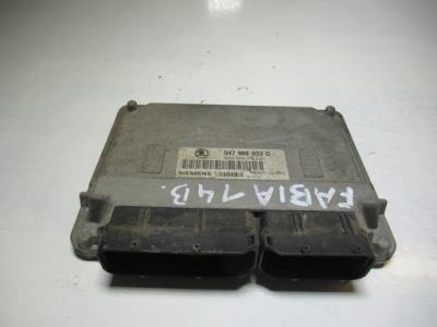 Бортовий комп'ютер модуль блок керування skoda fabia 1 047906033d фото №1