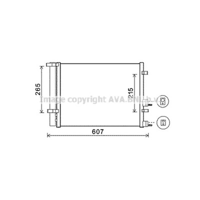 SKRAPLACZ, KONDICIONAVIMAS AVA QUALITY COOLING HYA5244D 