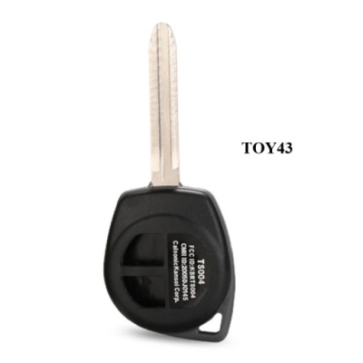 2 buttons remote key case button pad for suzuki grand vitara igins 50838 фото №1