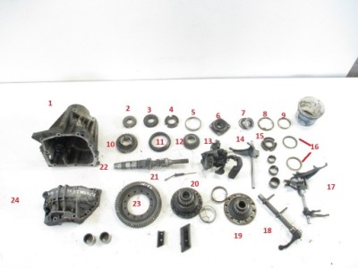 Alfa romeo 156 166 2.5 3.0 запчасти коробки передач фото №1