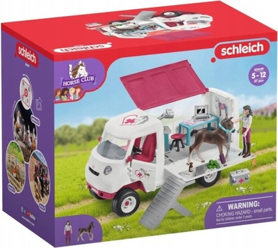 SCHLEICH 42439 KARETKA WETERYNARZ LECZNICA