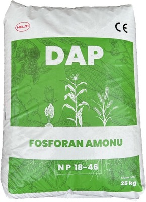 Nawóz Fosforowo Azotowy Fosforan Amonu DAP 18-46 25 kg