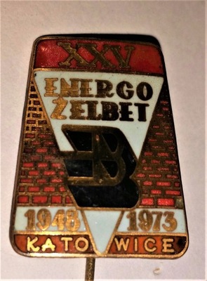 Odznaka - XXV Energo żelbet 1948 - 1973 Katowice