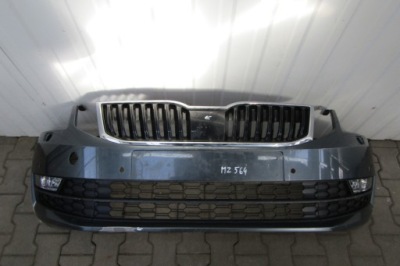 Бампер перед skoda octavia 3 iii lift 5e0 16-19 фото №1