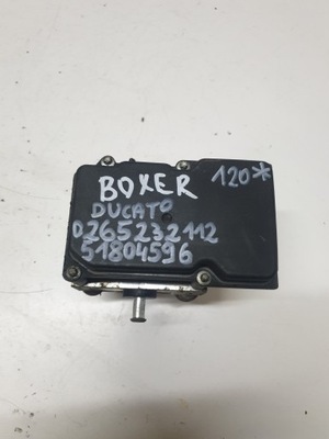 BOMBA ABS PEUGEOT BOXER FIAT DUCATO 0265232112 51804596  