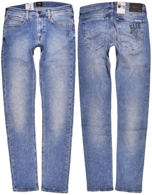 LEE spodnie SLIM tapered jeans LUKE _ W32 L34