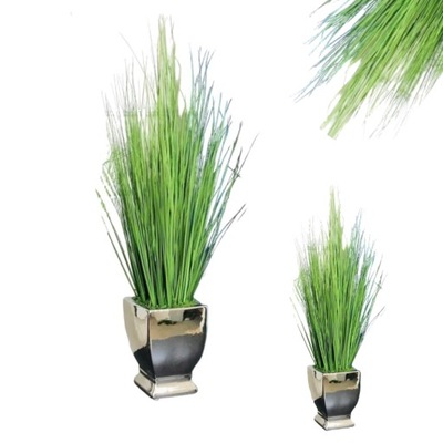 SZTUCZNA TRAWA W DONICZCE SZTUCZNA ROŚLINA